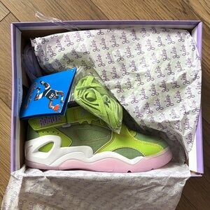 Jet Life Patrick Ewing Lime Green Sneakers never worn